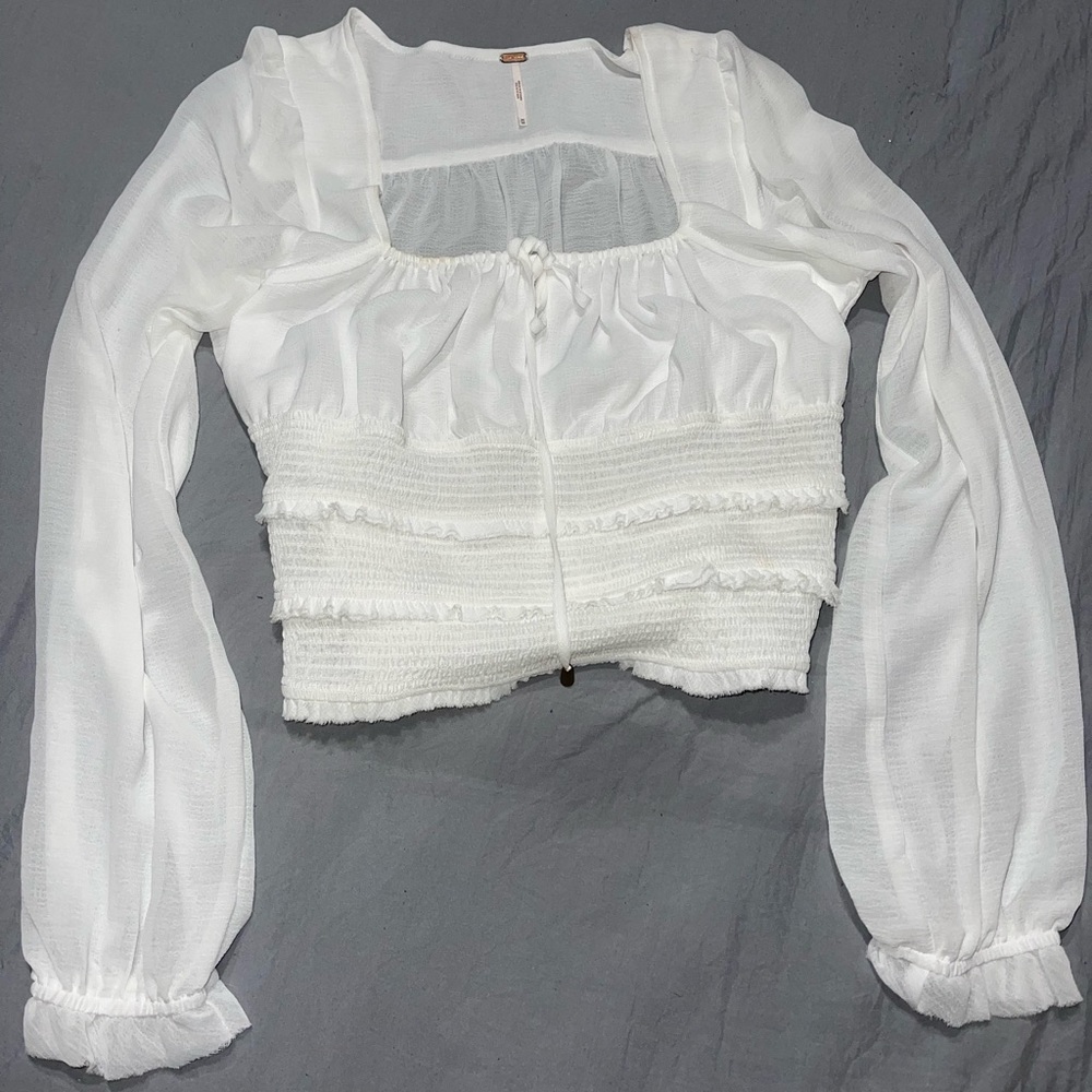 Free people cut top